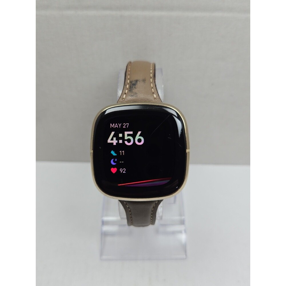 Fitbit Sense FB512 GPS Health Smartwatch Heart Rate SpO2 ECG Fitness Watch- Read